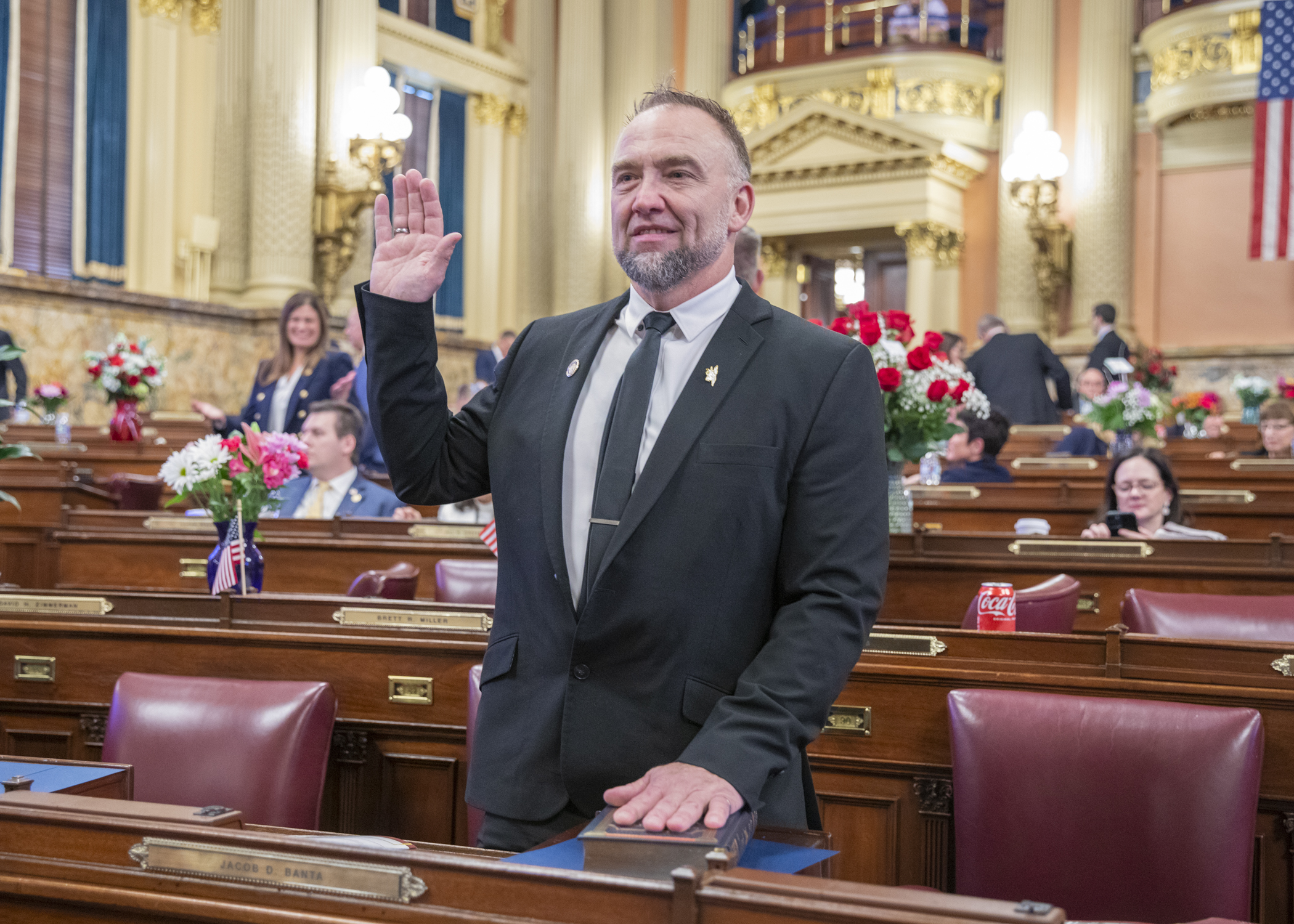 Banta Takes Oath to Serve the People of the 4th Legislative District 